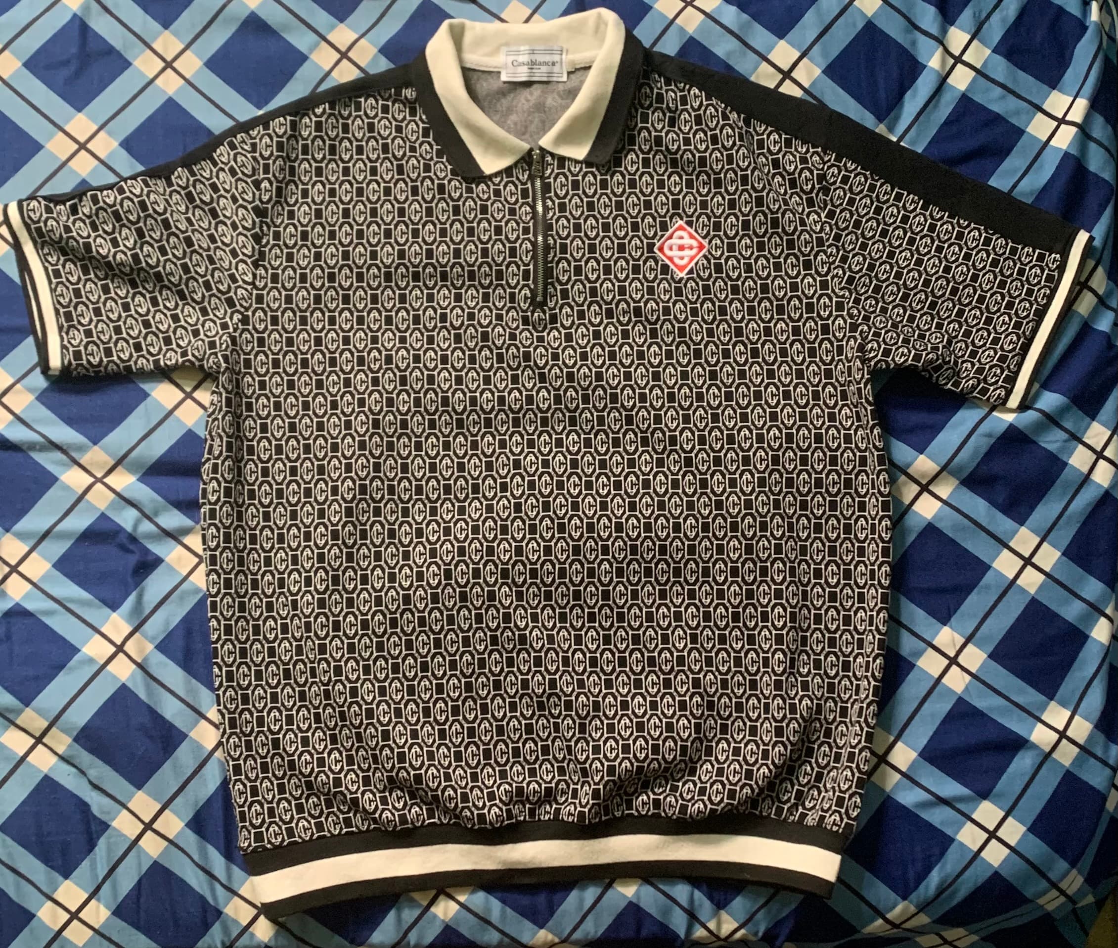 Polo Casablanca à col zippé